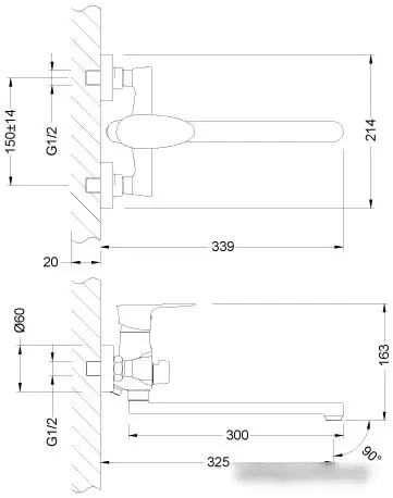 Смеситель Lemark Nero LM0251C - фото товара