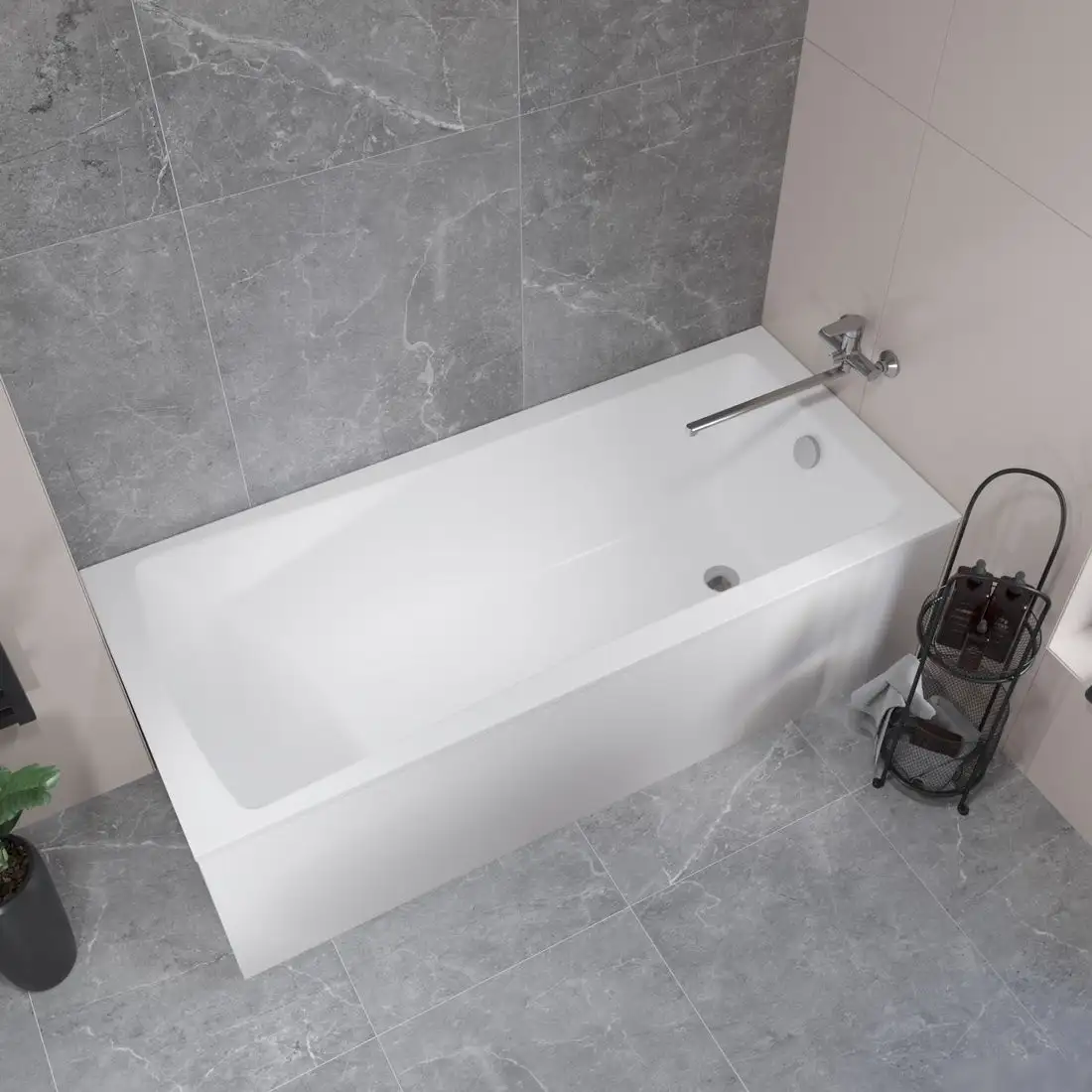 Ванна Lauter Aurora 150x70 21010050 (с каркасом) - фото товара