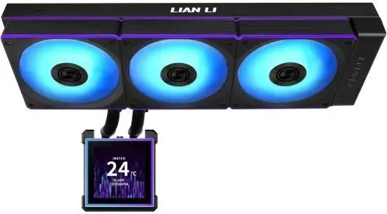 Система жидкостного охлаждения для процессора Lian Li HydroShift II LCD-S 360CL G89.GHS2LCDS36CB.R0 – фото товара