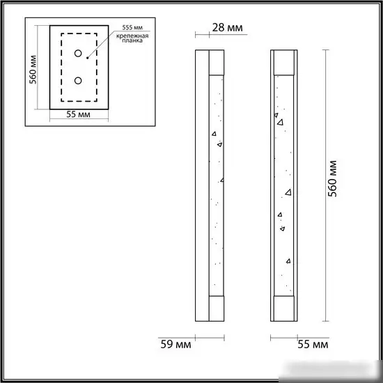 Бра Odeon Light Hightech 6681/12WL – фото товара