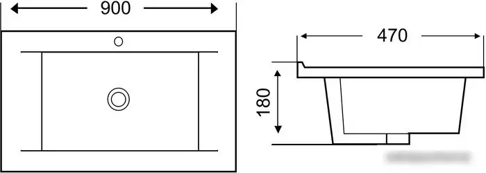 Умывальник WeltWasser Deilbach 7505-90 - фото товара