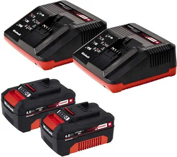 Газонокосилка Einhell GE-CM 43 Li M Kit (с 2-мя АКБ) – фото товара