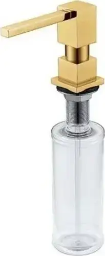 Дозатор для жидкого мыла Grocenberg AC0033 (золото глянец) – изображение в каталоге