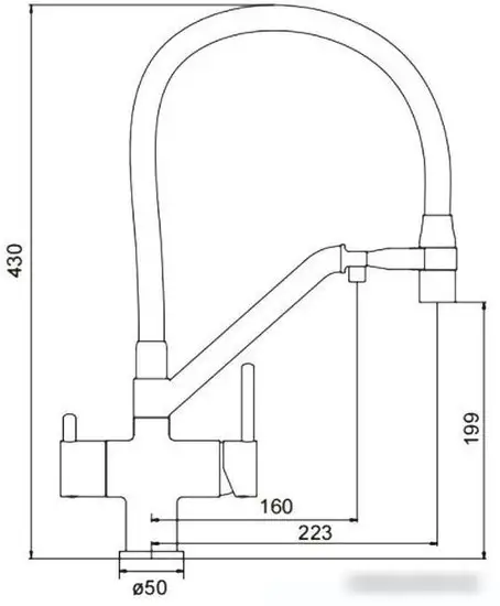 Смеситель Gappo G4398-85 - фото товара