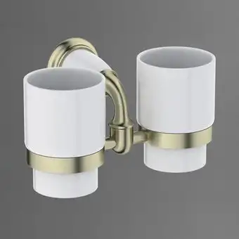 Стакан для зубной щетки и пасты Art&Max Bianchi AM-E-2602-D-Br – изображение в каталоге