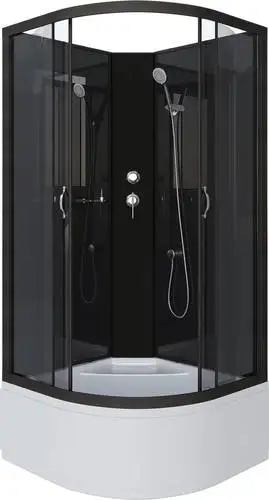 Душевая кабина Niagara NG-6508-14BK 90x90x200 - изображение в каталоге