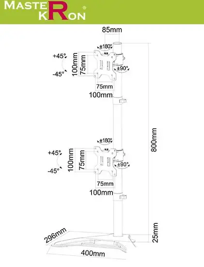 Кронштейн MasterKron LZT18-T02 – фото товара