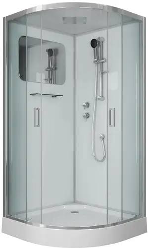 Душевая кабина Niagara NG-6002-01 100x100x210 (прозрачное стекло) - изображение в каталоге