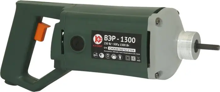 Вибратор глубинный Калибр ВЭР-1300 – фото товара