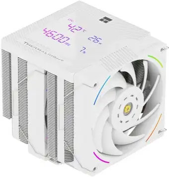 Кулер для процессора Thermalright Phantom Spirit 120 Digital SNOW (черный) – изображение в каталоге