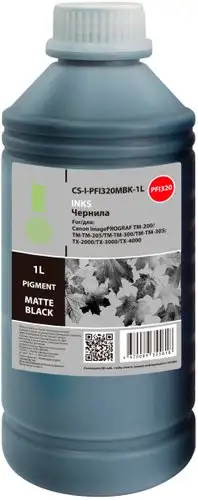 Чернила CACTUS CS-I-PFI320MBK-1L – изображение в каталоге