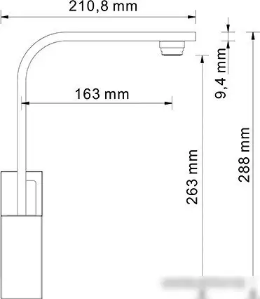 Смеситель Wasserkraft Alme 1507 - фото товара