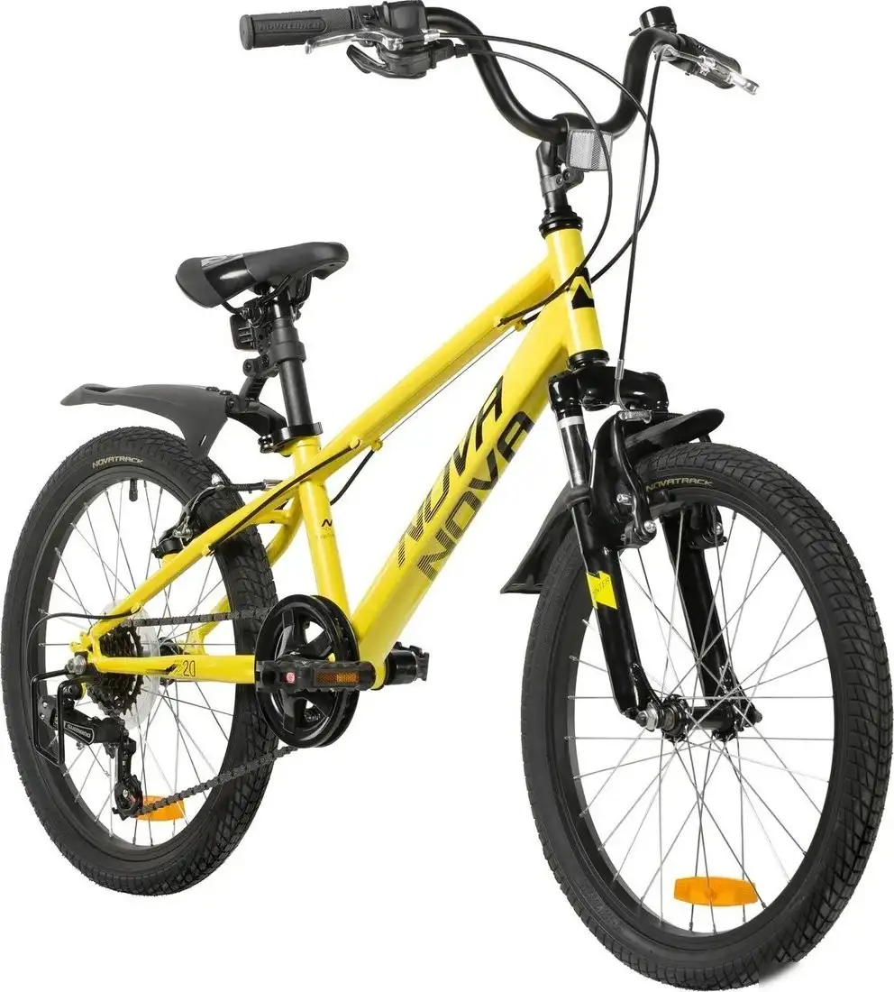 Детский велосипед Novatrack Pointer 20 20SH6V.POINTER.YL6 (желтый) – фото товара