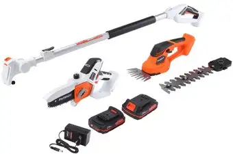 Patriot Ухоженный сад 250205223 (цепная пила, кусторез, 2 АКБ) – изображение в каталоге