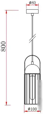 Подвесная люстра Rivoli Anemon 5062-201 Б0047359 – фото товара