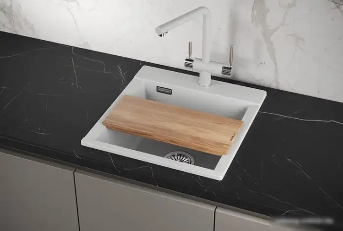 Кухонная мойка Granula ES-4701 (арктик) - фото товара