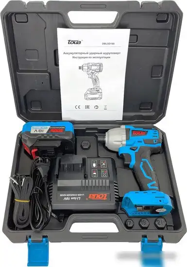 Винтоверт Toua DBLSD180-1 (с 1-м АКБ, кейс) – фото товара