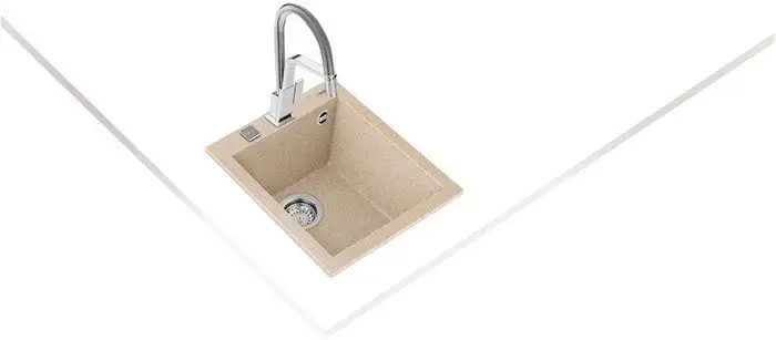 Кухонная мойка TEKA ForSquare 34.40 TG (авена бежевый) - фото товара