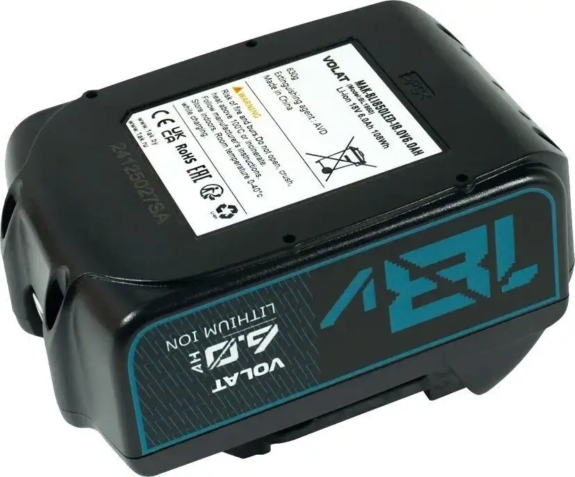 Аккумулятор VOLAT VT-MAK-BL1850LED-6 (18В/6 Ah) – фото товара