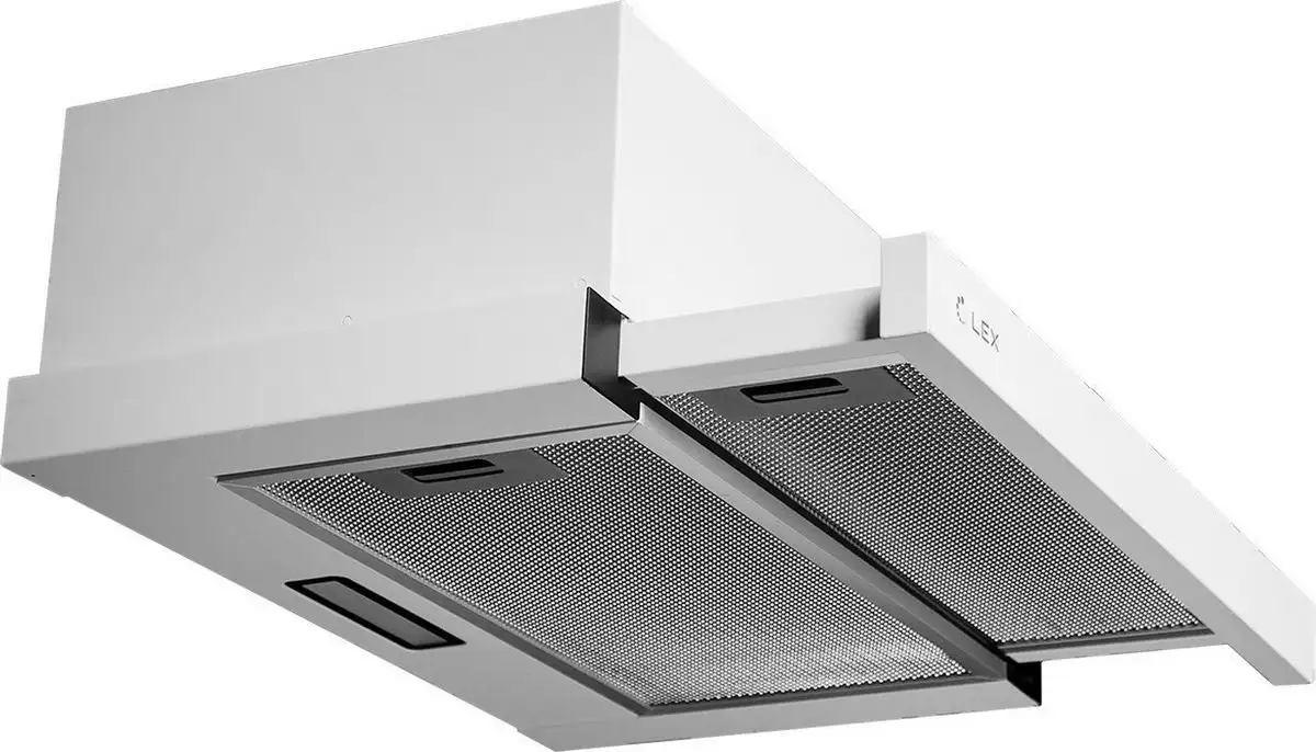 Кухонная вытяжка LEX Hide 600 White - фото товара