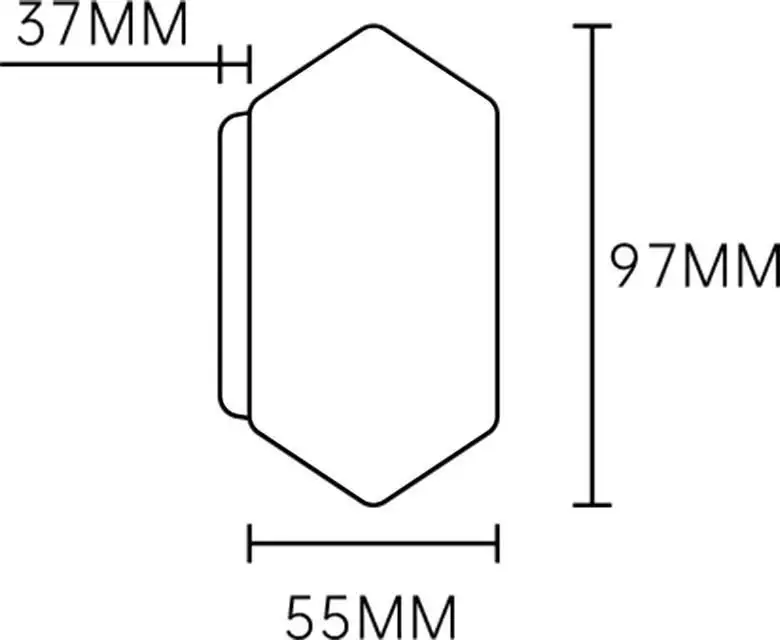 Уличный накладной светильник ESCADA 30004P/03LED (черный) – фото товара