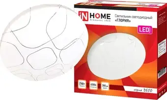 Люстра-тарелка In Home Deco 24 Вт 6500 К (глория) – изображение в каталоге