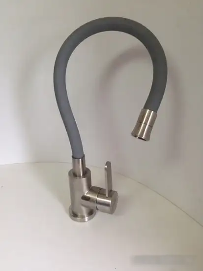 Смеситель Ledeme L74004-9 (сатин/серый) - фото товара