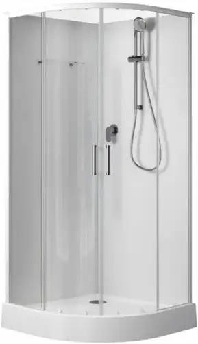 Душевая кабина Aquanet Passion Evo R 90 (белый) - изображение в каталоге