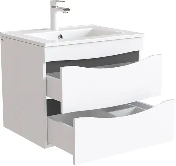 Мебель для ванных комнат IDDIS Тумба под умывальник Cloud 60 BRI10W1i95 – фото товара