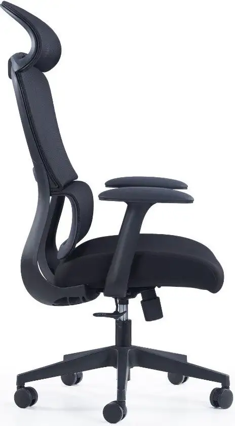 Офисное кресло SitZone CH-555A (сетка/ткань, черный) – фото товара