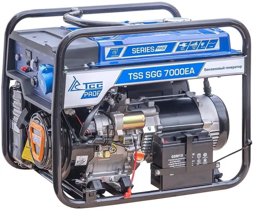 Бензиновый генератор ТСС SGG 7000EA – фото товара
