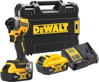 Винтоверт DeWalt DCF850P2T (с 2-мя АКБ 5 Ач, кейс) – изображение в каталоге