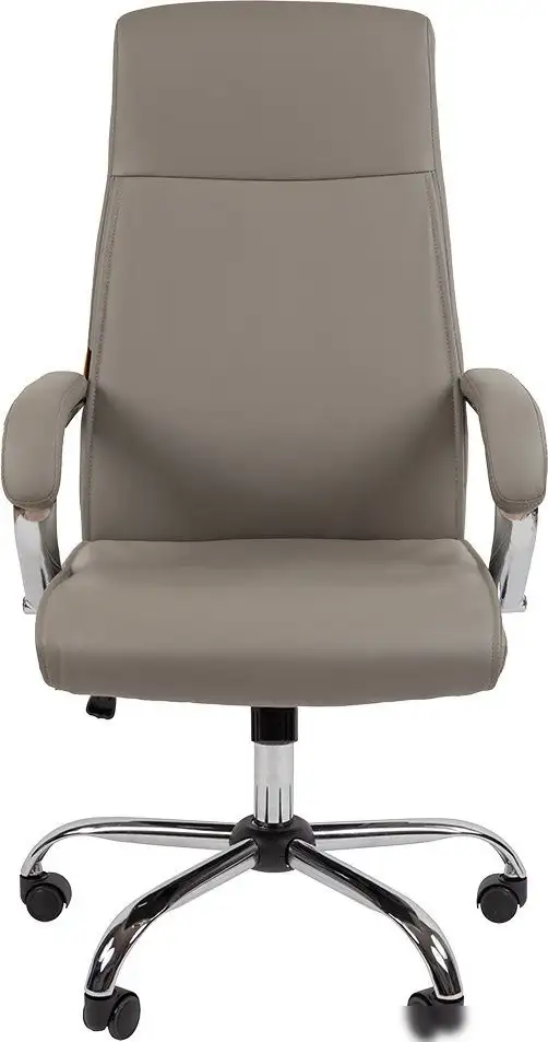 Офисное кресло CHAIRMAN CH425 (экокожа, серый) – фото товара
