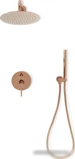 Душевая система Rea Lungo REA-P4111 (розовое золото) - фото товара