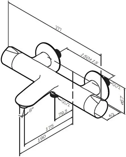 Переключатель режимов AM.PM F8050000 - фото товара
