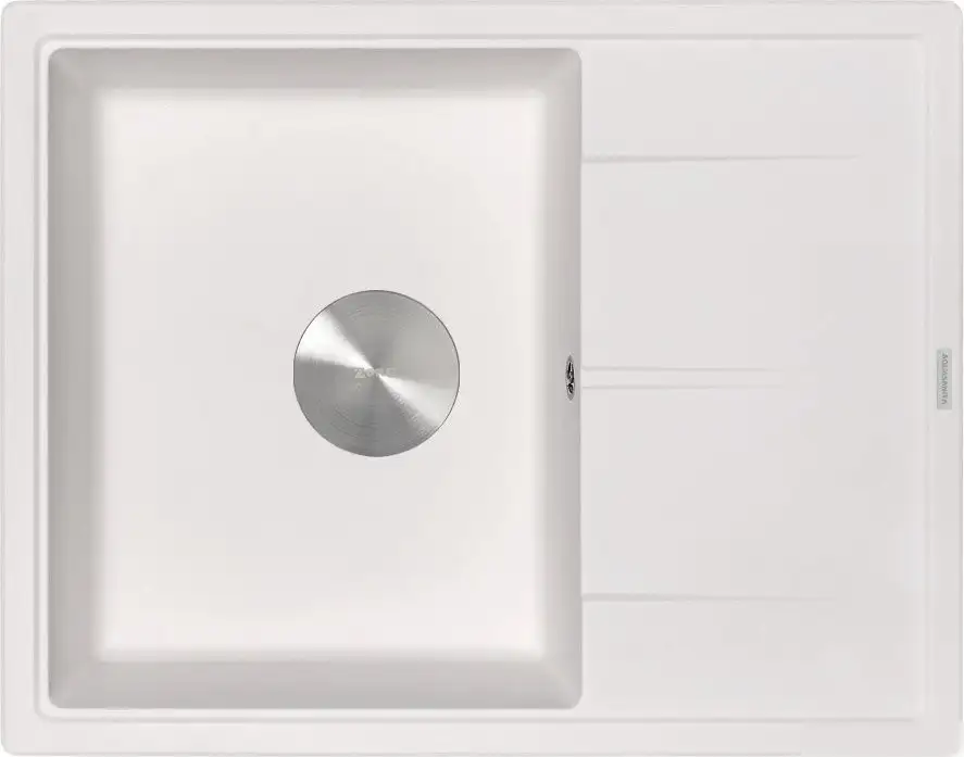 Кухонная мойка ZorG Rock 65 Premium alba - фото товара