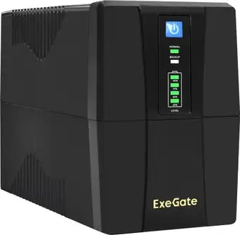 Источник бесперебойного питания ExeGate Power Back BNB-1000.LED.AVR.2SH EX292785RUS – изображение в каталоге