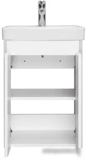 Акватон Тумба с умывальником Сканди Doors 45 1A2787K0SDB20 (белый/дуб верона) – фото товара