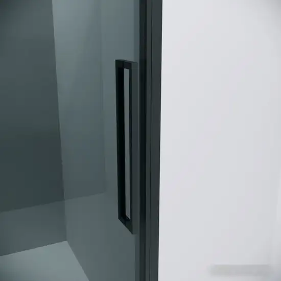 Душевая дверь Grossman Cosmo 110x195 100.K33.02.110.21.10 (черный матовый/стекло тонированное) - фото товара