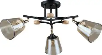 Подвесная люстра Arte Lamp Glassy A5078PL-3BK – изображение в каталоге