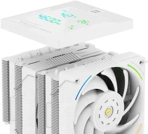 Кулер для процессора Thermalright Phantom Spirit 120 Digital SNOW (черный) – фото товара