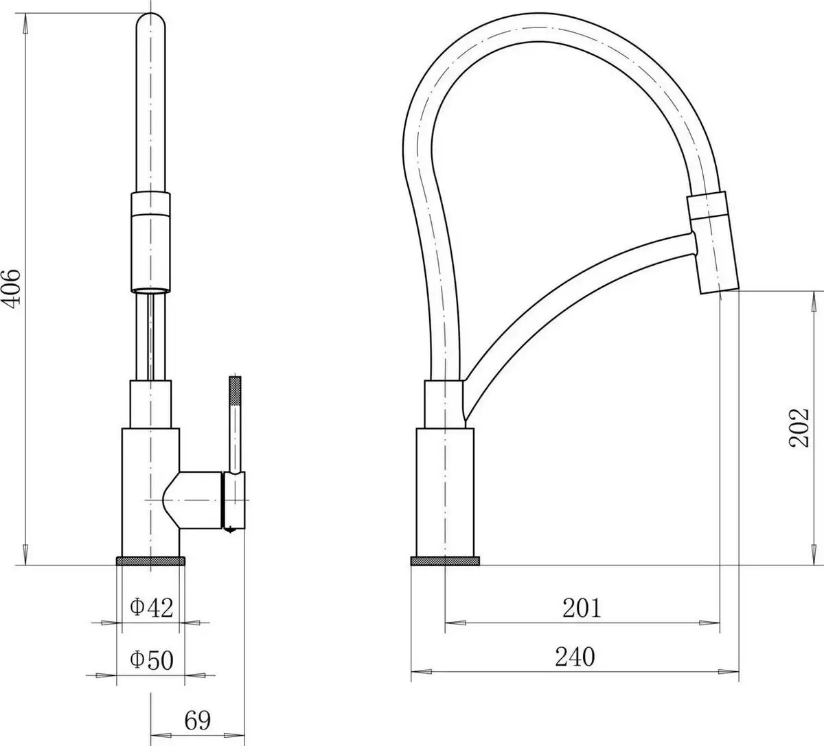 Смеситель Fashun A54033-21 - фото товара