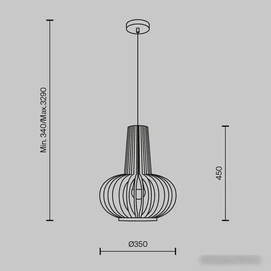 Maytoni Roots MOD193PL-01W – фото товара