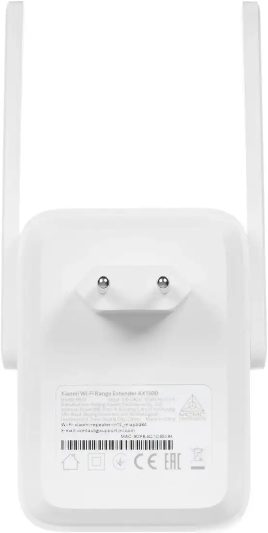 Усилитель Wi-Fi Xiaomi Mi Wi-Fi Range Extender AX1500 RN12 (международная версия) – фото товара