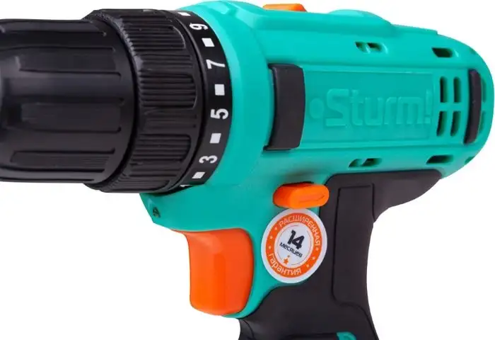 Дрель-шуруповерт Sturm CD3224L (с 2-мя АКБ, кейс) – фото товара
