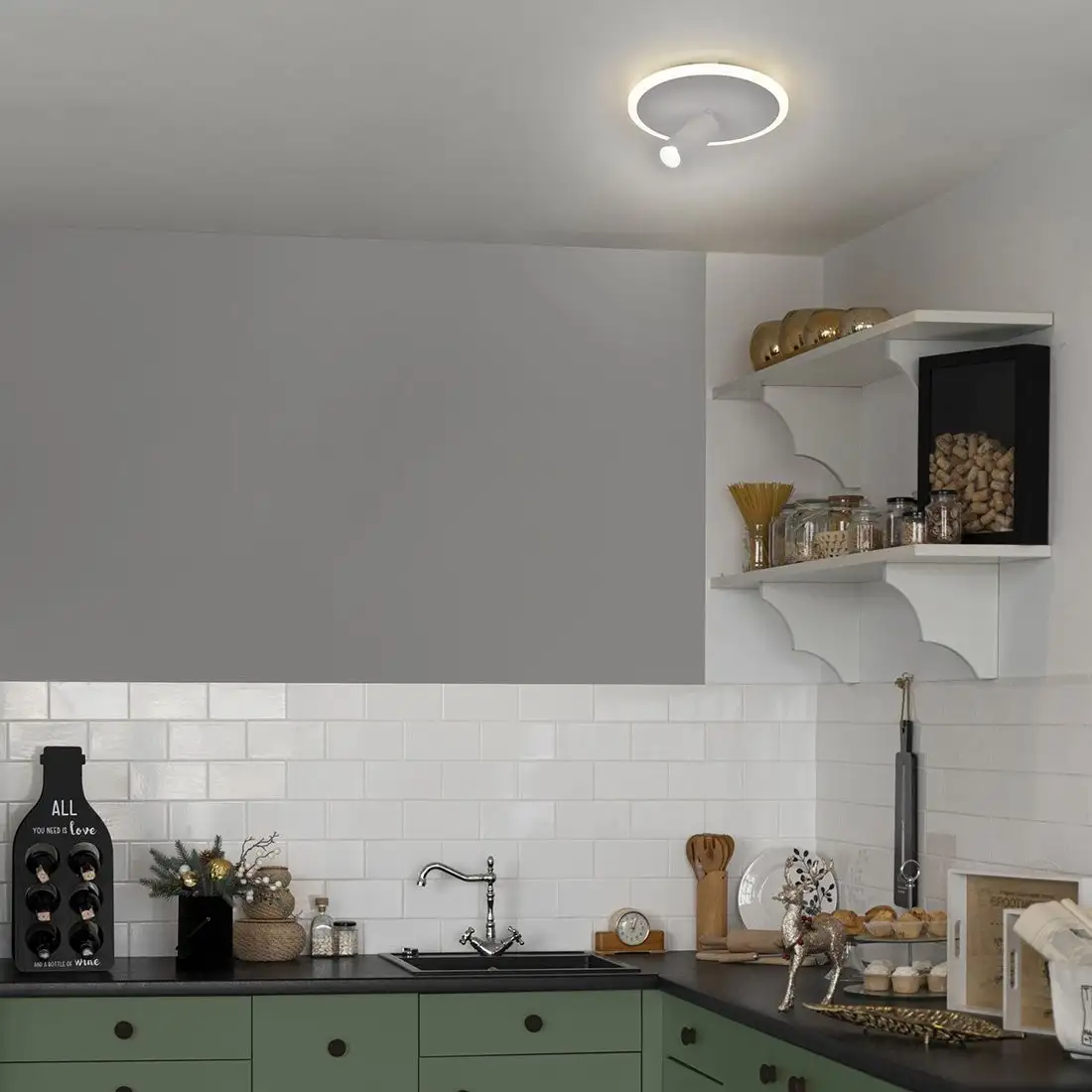 Точечный светильник Escada 20046LED 20046SMA/01LED WH – фото товара