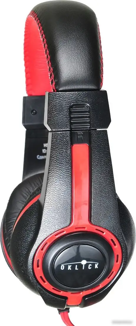 Наушники Oklick HS-L200 (черный/красный) – фото товара