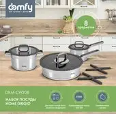 Набор кастрюль Domfy Home Grigio DKM-CW208 – изображение в каталоге