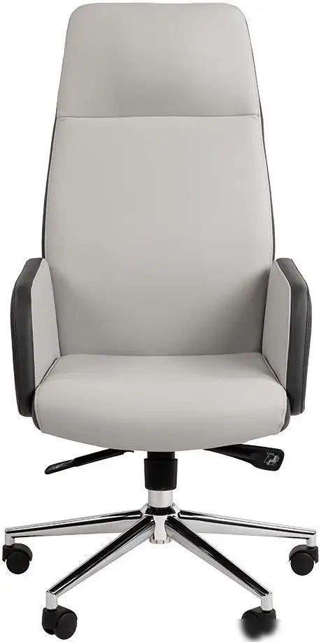 Офисное кресло CHAIRMAN 929 (экопремиум серый/светло-серый) – фото товара