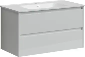Sancos Тумба под умывальник Libra LB90W (белый глянец)